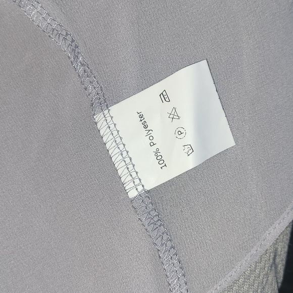 New with tags! Fashion Womens Small Elegant Sheer Gray Cardigan Shrug Cover - Picture 7 of 7